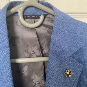 Ted Baker Keith Slim Fit Soft Construction Wool Sport Coat 40